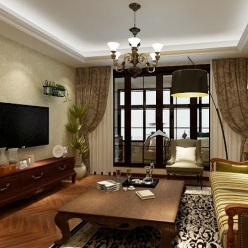 <b>簡(jiǎn)美原生態(tài)四居室VR家裝樣板間</b>