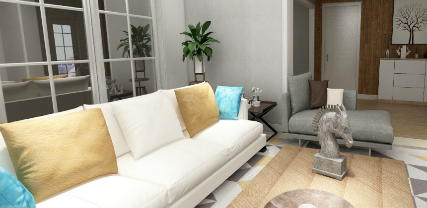 <b>簡約風(fēng)格VR家裝體驗館</b>