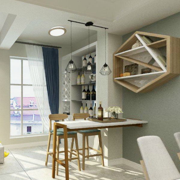 清新簡(jiǎn)約裝修風(fēng)VR家裝體驗(yàn)館