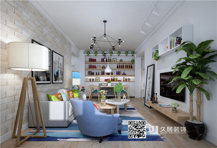 贊成首府118㎡北歐簡約主義風(fēng)格