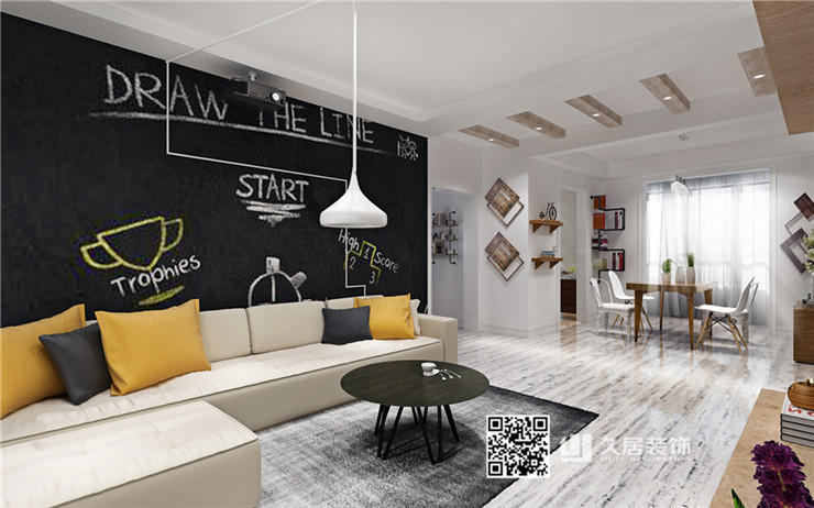 紅街公寓89㎡三居室 機車上的北