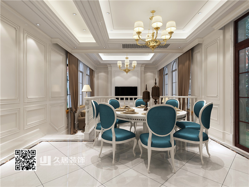 昆侖府簡(jiǎn)歐風(fēng)格裝修案例