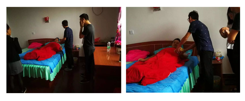 希望楊淼父親早日康復(fù)，久居家人和一在一起，加油